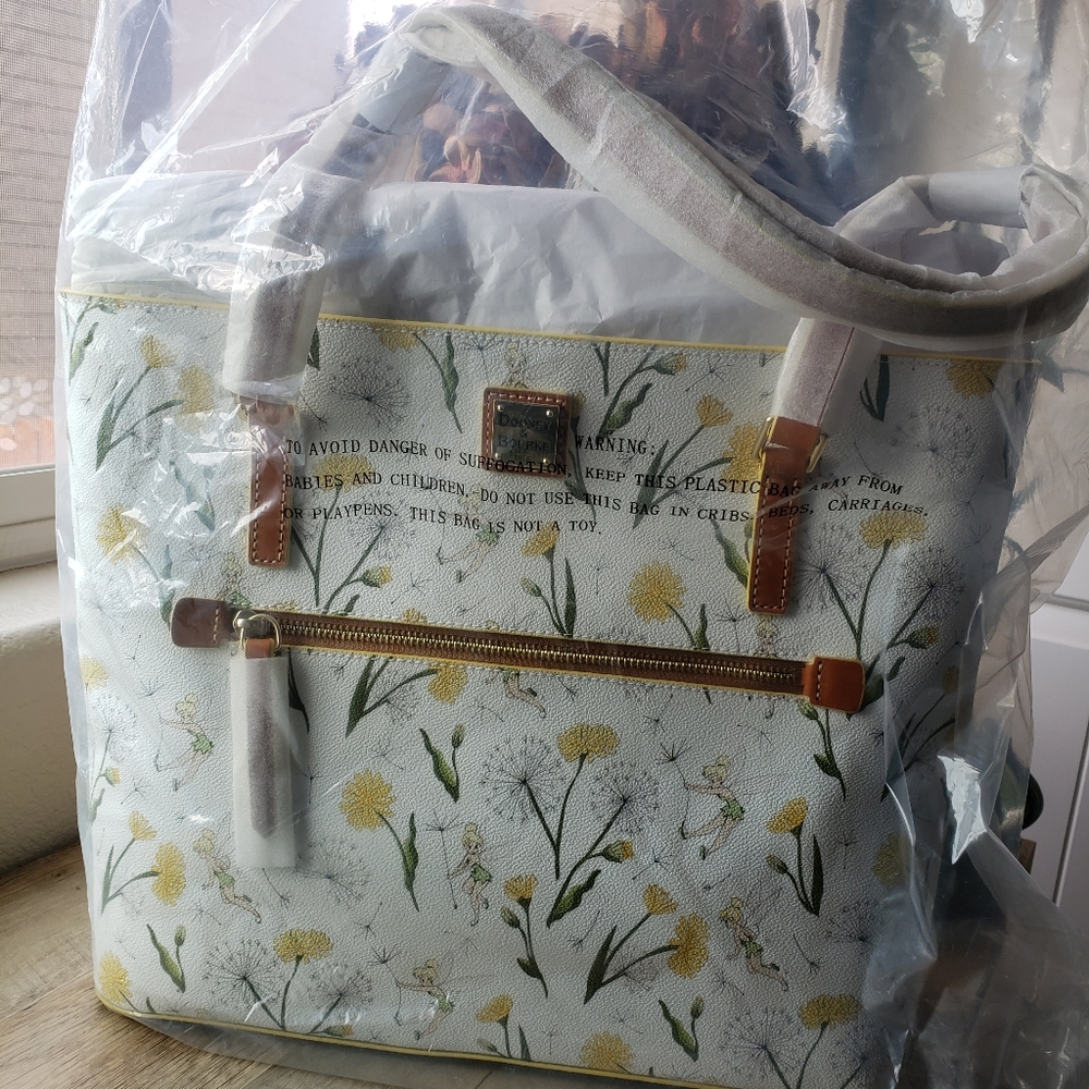 SOLD Disney Dooney and Bourke Tinker Bell Tote